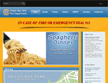 Tablet Screenshot of oceanbayparkfd.com